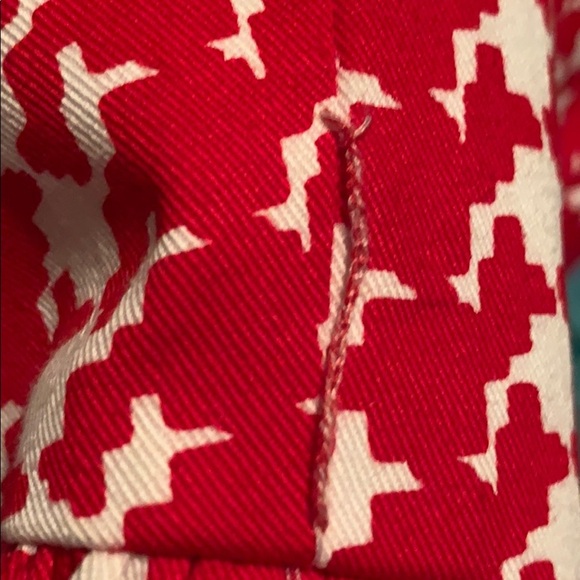 Vintage Albert Capraro Cherry Red & White Halter Dress 4 - Picture 7 of 7